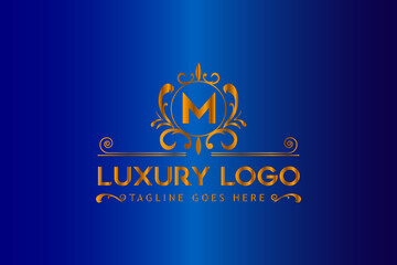 Fototapeta na wymiar This is a Luxury, royal, monogram, latter, ornament, modern, elegant logo design