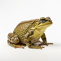 Fototapeta premium Frog isolated on white background
