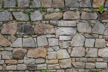 sandstone stone wall background - 659505790