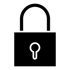 Solid Lock icon