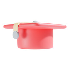 hat back to school in red theme