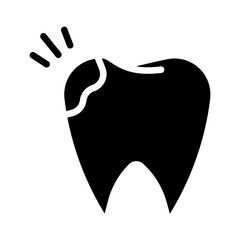 Solid Dental Cavity icon