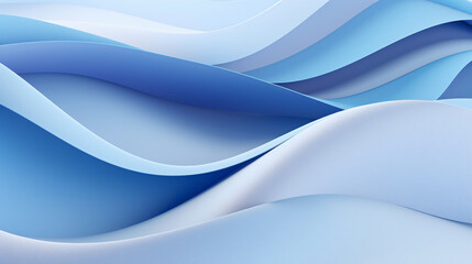 Creative abstract modern blue gradient wave wallpaper background design for banner, cover and landing page. 