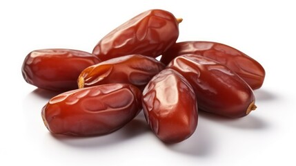 dates isolated on white background