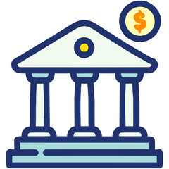 vector illustration of icon with symbol