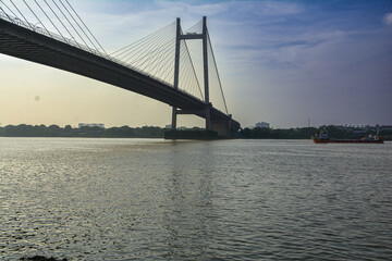 The Beautiful heritage VIDYASAGAR SETU in Kolkata
