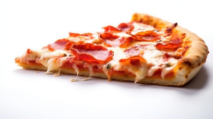 pizza isolated on white background