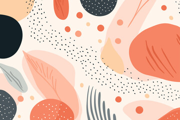 Christmas winter seamless pattern, abstract style. Good for fashion fabrics, children&rsquo;s clothing, T-shirts, postcards, email header, wallpaper, banner, events, covers, advertising, and more.