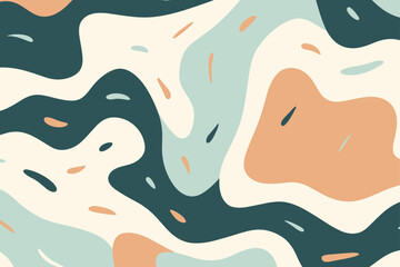 Christmas winter seamless pattern, abstract style. Good for fashion fabrics, children’s clothing, T-shirts, postcards, email header, wallpaper, banner, events, covers, advertising, and more.