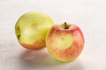 Sweet juicy ripe organic apples