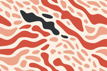 Christmas winter seamless pattern, abstract style. Good for fashion fabrics, children’s clothing, T-shirts, postcards, email header, wallpaper, banner, events, covers, advertising, and more.