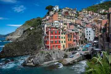Foto auf Acrylglas Riomaggiore Cinque Terre  © Claudia