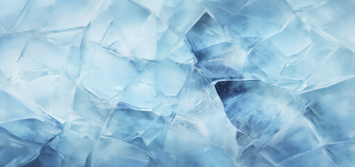 Obraz premium Closeup ice surface cracks or scratched texture background.cold frozen and freeze concepts
