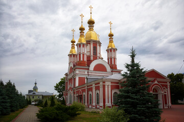 Fototapeta na wymiar Russia. Tambov. View of Kazan Monastery