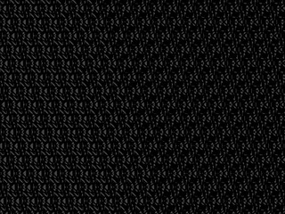 Black metal texture steel background. Perforated metal sheet.