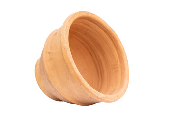 Large handmade clay pot for plants