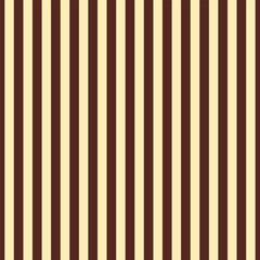 Obraz premium Background of vertical stripes of chocolate shades. Brown and white chocolate colors. Seamless repeating vector pattern. 