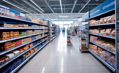 Buy mall store purchase marketing supermarket food sale retail grocery shopping