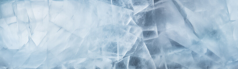 Obraz premium Closeup ice surface cracks or scratched texture background.cold frozen and freeze concepts