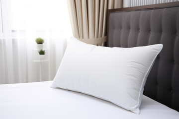 anti-allergenic pillow in a clean, bright room