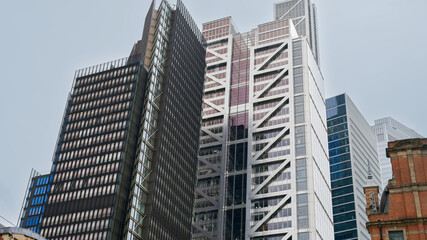 Obraz premium Skyscrapers in London City, United Kingdom