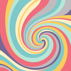 Retro background with colorful stripes. - 659556322