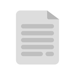 document icon vector illustration design