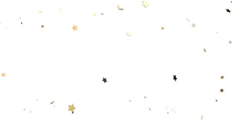 Galactic Christmas Descent: Enthralling 3D Illustration of Falling Holiday Stars from the Cosmos