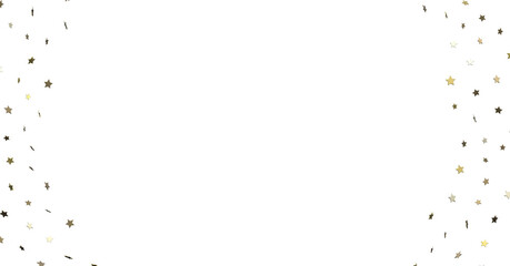 Cascading Christmas Constellations: Brilliant 3D Illustration Showcasing Falling Festive Star Patterns