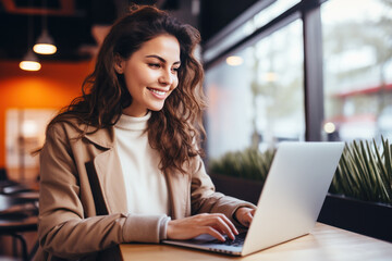 Smile Woman who is online conversation with her psychiatrist