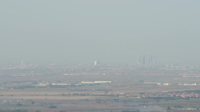 Contaminaci&oacute;n Madrid Ciudad mala calidad aire