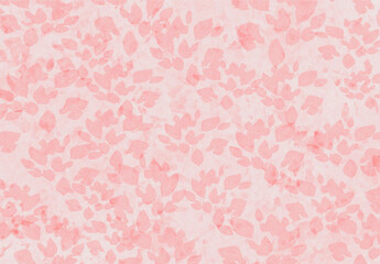 Pink leaves abstract background. Colorful grains. Wallpaper light backdrop. Colorful mockup for...