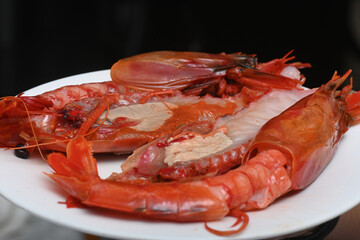 Carabineros (king prawns)