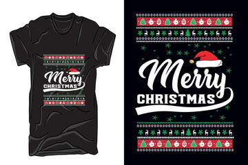 Ugly Christmas sweater design - vector Graphic, ugly Christmas t-shirt sweater design - obrazy, fototapety, plakaty
