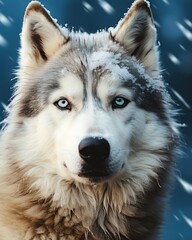 Obraz premium arctic husky