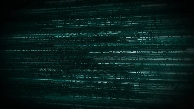 Abstract 3d Digital High Technology Background/ 4k animation of an abstract technology background with lines and dots streaming and spreading