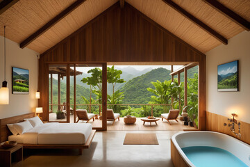 eco-friendly accommodation resort