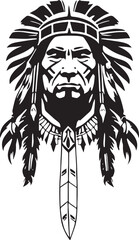 Beautiful and wonderful Native American vector art