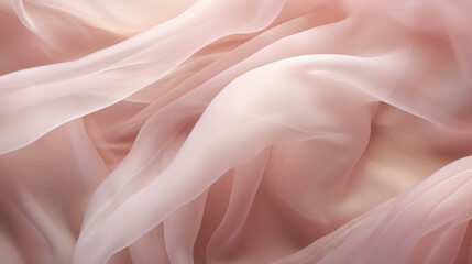A soft, delicate background of a tulle fabric  - obrazy, fototapety, plakaty
