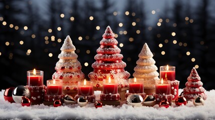 A Festive Christmas Tree with Presents Underneath,Christmas Magic ,Holiday Cheer ,A Christmas Dream,The Spirit of Christmas ,A Very Merry Christmas