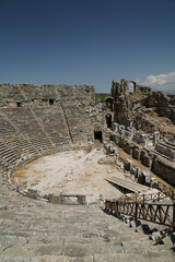 Ruins of the ancient city of Perge, Turkey