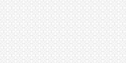 Simple Decorative Geometrical Circle Seamless Pattern Background
