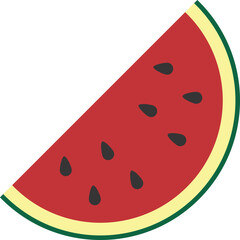 slice of watermelon