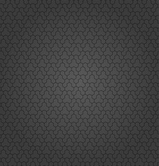 Geometric abstract vector hexagonal seamless dark background. Geometric modern ornament. Seamless modern pattern