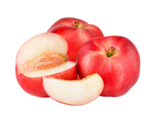 Peach on transparent png