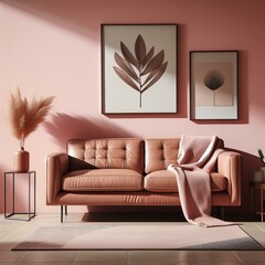Minimalist home interior design of modern living room