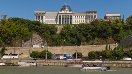 The State Palace of Ceremonies in Tbilisi is the former residence of the georgian government 