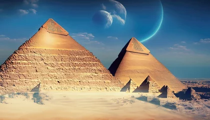 Foto op Canvas Egypt pyramid © Frantisek