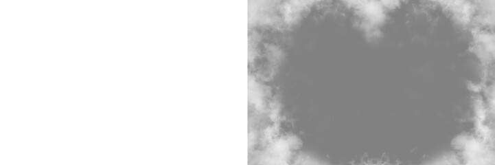 Halloween dark fog smoke spooky isolated on transparent background. Effective text , realistic smoke fog overlay, gothic, ghost, png