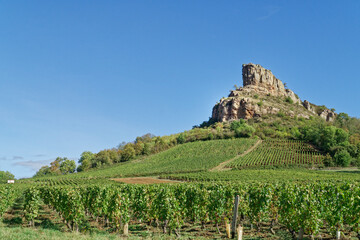Roche de Solutré, Burgund, Frankreich
